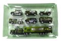 VVE Military Vehicle Set Metal Die Dast Army Vehicle Play Set, Pack of 7, Multicolour.