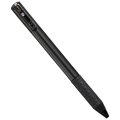 3X Geometric Metal Crinkle Pen Fidget, Stress Relief Metal Shape Shifting Switchpen, 0.5mm Retractable Gel Pen, Black. 