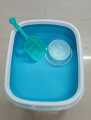 Cat Litter Box with Scoop & Free Bowl. 