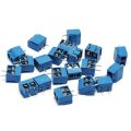 180Pcs 5mm Pitch 2 Pin & 3 Pin PCB Mount Screw Terminal Block Connector for (150 x 2 Pin, 30 x 3 Pin). 