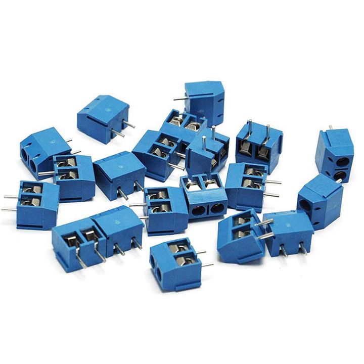 180Pcs%205mm%20Pitch%202%20Pin%20&%203%20Pin%20PCB%20Mount%20Screw%20Terminal%20Block%20Connector%20for%20(150%20x%202%20Pin,%2030%20x%203%20Pin)%20-%20Image%202