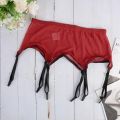 Vintage Summer New Women Sheer Garter Belt Over The Knee Thigh High Stockings Lace Suspender Garters Fashion Plus Size.