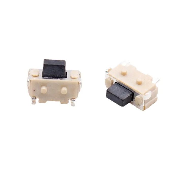 20Pcs/Lot Micro Switch 2x4x3.5MM Bracket Tact Switch 2*4*3.5mm keys Side buttons Switch SMD MP3/MP4