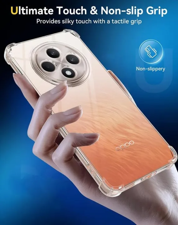 Oppo%20A6%20Pro%205G/F31%20Pro%205G%20Premium%20Silicone%20Case%20Crystal%20Clear%20Soft%20Tpu%20Ultra-Thin%20Transparent%20Flexible%20Protective%20Mobile%20Phone%20Back%20Cover%20-%20Image%203