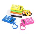1pc Mini Calculator Pocket Student Mini Electronic Calculator Biscuit Shape School Office Supplies Mini Calculator. 
