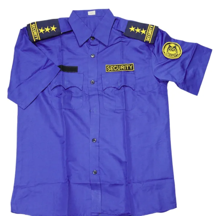 Security%20Guard%20%20royal%20Blue%20Shirt%20-%20Security%20Guard%20uniform%20-%20Security%20Guard%20dress%20shirt%20&%20%20Bach,%20solder,%20logo%20No%20Ratings%20-%20Image%202