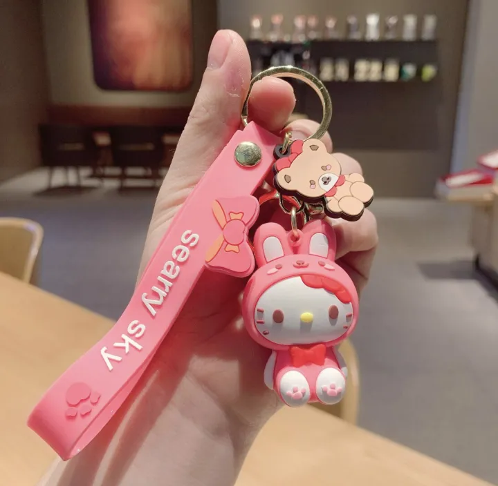 Kawaii%20Sanrioed%20Hello%20Kitty%20Rubber%20Keychain%20-%20Image%204