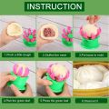 Baozi Mold Kitchen DIY Pastry Pie Dumpling Maker Steamed Stuffed Bun Pastry Pie Steam Meat Bun Dumpling Making Mold.