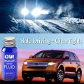 Car headlight cleaner, high density headlight retreading agent, lamp, scratches, oxidised, bright coating, crystal repair liquid, suit 10ml. 