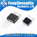10pcs/lot LM2940CT-12 12V LM2940 LM2940CT-5.0 5V PMIC - Voltage regulator - linear/voltage regulator IC TO-220. 