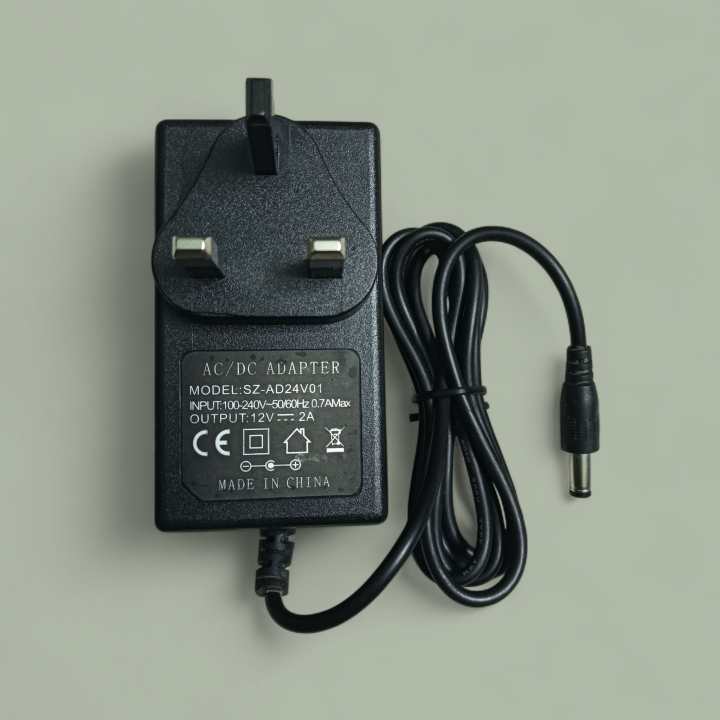 12V 2A Daraz Verified Original 24W Power Adapter for Router Onu Mini UPS etc