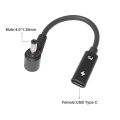 USB 3.1 Type C USB C Laptop Charger Power Adapter Converter USB Type C Female to 4.0*1.35 5.5*2.5 4.5*3.0 4.0*1.7mm Dc Plug Jack. 
