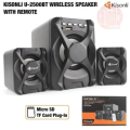 Kisonli U2500Bt Usb 2.1 Computer Bluetooth Speaker With Fm Tf Aux Remote Control 5Watt Speaker Linda. 