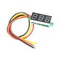 LED Display Mini 0.36 inch DC 0-100V Digital Voltmeter 100V Volt Panel Indicator Monitor Voltage Meter - Compact LED Voltage Display Solution. 