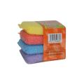 4 Pices Dish Wash Scrubber - Multicolor. 