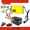 Smart Car Battery charger 12V 3A for Lead Acid Battery Universal Fast Charging. 