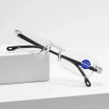 MKAnti-Blue Light Frameless Smart Zoom Men's and Women's Reading Glasses for Driving out. 