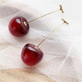 Premium Earrings With Cherry Fruit Cherry Earrings GJCUTE. 