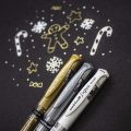 Uni-ball Rollerball Gel Impact Pen Silver.