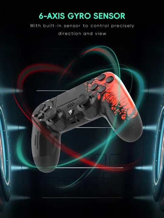 Data%20Frog%20Spide%20Controller%20for%20PS4%20Wireless%20Control%20Joystick%20for%20PC%20Android%20Gamepad%20for%20PS4%20Pro%20Bluetooth-Compatible%20Controller%20-%20Image%202