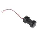 4Pcs Black 2-Layers 4 x 1.5V AAA Holder Case Box W Wire s.