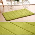 New Bath Mat Coral Velvet Floormat Resistant Memory Foam Toilet Floor Spa Non-Slip Rug Kitchen Entrance Door Mat Bathroom Mats. 