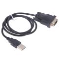 USB RS232 To DB 9-Pin Male Cable Adapter Converter Supports Win 7 8 10 Pro System Supports Various Serial Devices Cable.