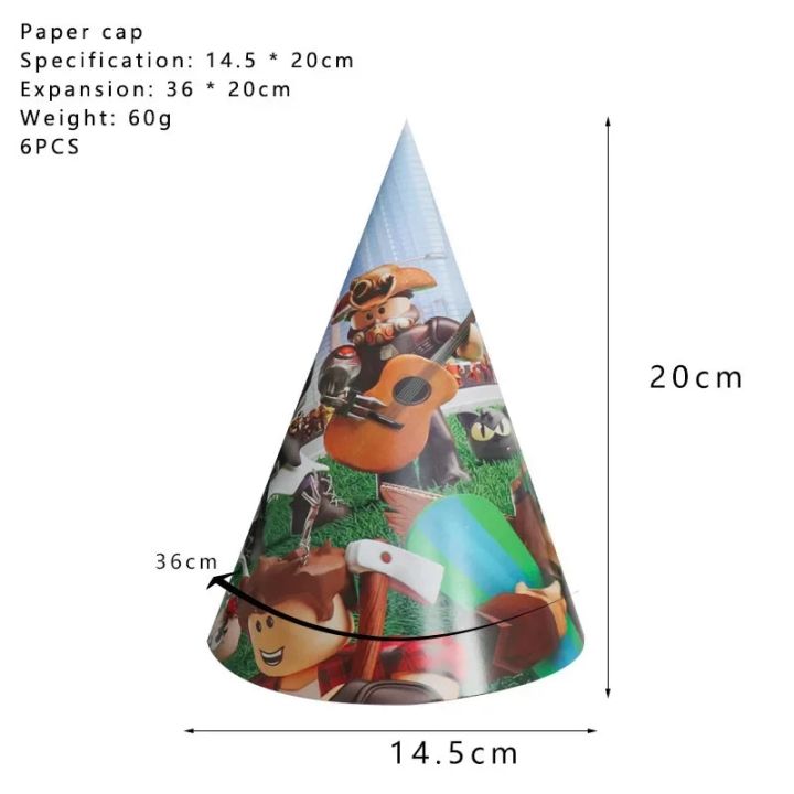 Kids%20Birthday%20Gift%20Bags%20Roblox%20Theme%20Party%20Supplies%20Paper%20Plate%20Cup%20Plates%20Napkin%20Baby%20Shower%20Disposable%20Tableware%20Set%20145PCS%20-%20Image%202