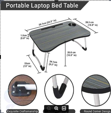 waterproof%20table%20most%20unique%20portable%20premium%20%20laptop%20table%20and%20babys%20study%20table%20unique%20portable%20study%20Computer%20Laptop%20Desk%20Small%20Foldable%20Multi-Function%20Bed%20Desk%20Simple%20Dormitory%20Lazy%20Table%20Bed%20with%20Laptop%20Table%20-%20Image%203