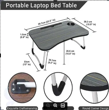 waterproof%20table%20most%20unique%20portable%20premium%20%20laptop%20table%20and%20babys%20study%20table%20unique%20portable%20study%20Computer%20Laptop%20Desk%20Small%20Foldable%20Multi-Function%20Bed%20Desk%20Simple%20Dormitory%20Lazy%20Table%20Bed%20with%20Laptop%20Table%20-%20Image%203