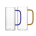 2pcs/4pcs set Heat-Resistant borosilicate Glass Mug/Milk Tea Coffee Cup.