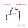 For OPPO A73 A74 A77 4G 5G Power On Off Volume Switch Side Button Key Flex Cable. 