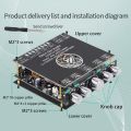 2.1-Channel TPA3251 Bluetooth Digital Amplifier Module High and Low Tone Subwoofer,220Wx2+350W Amplifier Board XY-S350H.