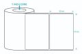 75mm * 50mm 3"x2" Direct Thermal Label Sticker 01 Roll 1000 Sticker Per Roll | Blank Adhesive Direct Thermal (DT) Barcode Label Stickers | Garments, Courier, Grocery, Super Shop, Food & Pharmaceuticals Labels.. 