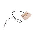 ICQURBT 2Pcs Violin Bridge with Internally Mounted Piezo Pickup for 4/4 Full Size Electric Violin Parts Replacement. 