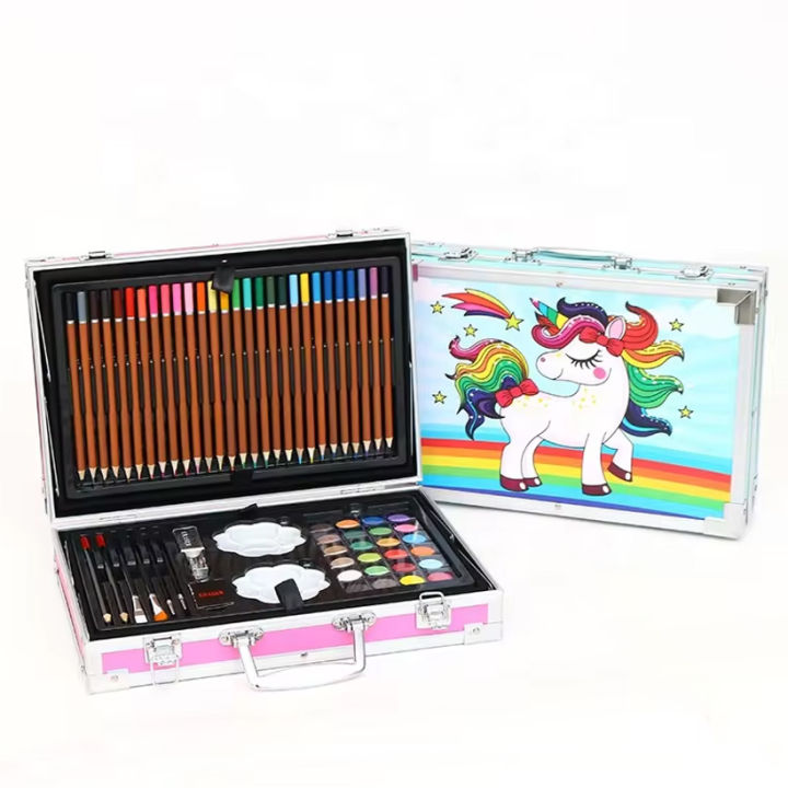 Artist Colour Set Unicorn Color Box with Multiple Coloring Kit