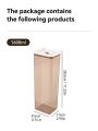 WORTHBUY Food Storage Container Spice Jar Set Kitchen Box Bulk Sealed Jar Refrigerator Transparent Storage Bottle Tea Tank. 