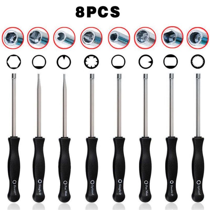 8%20pcs%20Screwdriver%20Carburetor%20Adjustment%20Tool%20Single%20D%20Double%20D%20Hexagon%20Hex%20Socket%20Kit%20Set%20-%20Image%204