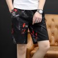 Stylish White Color Three Quarter Pant For Men's.