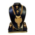 Bridal Jewellery Set Traditional Gold_Plate Ornaments Set. 