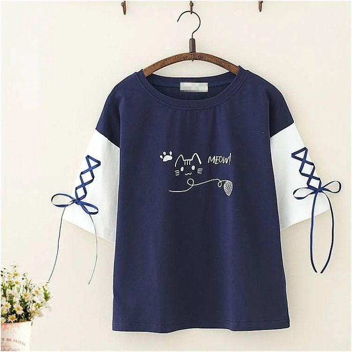 Short%20Sleeve%20T%20Shirt%20For%20Women%20Simple%20Everyday%20Wardrobe%20Essential%20Soft%20Breathable%20Fabric%20For%20All%20Day%20Comfort%20-%20Image%202