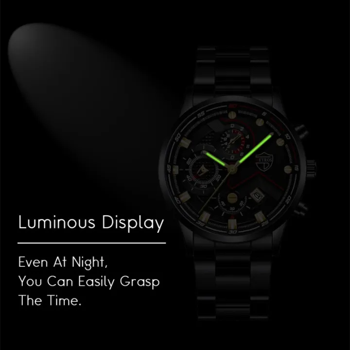 DEYROS%20Relo%20Men%20Black%20Stainless%20Steel%20Watch%20Analog%20Quartz%20Calendar%20Watch%20for%20Men%20-%20Image%204