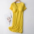 Modal Maternity Clothes Breastfeeding Nightgowns Nursing Sleepwear Hospital Loose Fitting Breast Feeding Pajamas Pregnancy Dress. 