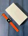 Watch 8 Ultra smartwatch in 3 Strap With apple logo copy.