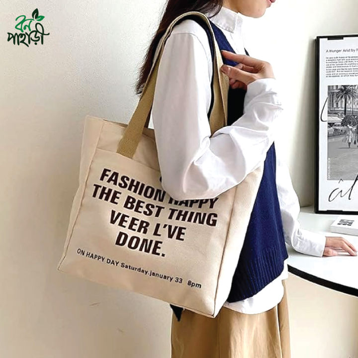 Trendy%20Top%20Handle%20Fashion%20Design%20Canvas%20Tote%20Bag%20Shopping%20Bag/College/University%20Bag,%20Tote%20Bag,%20Canvas%20Bag%20with%20Zipper%20-%20Image%202