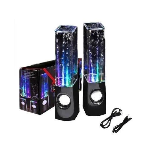 Creative Bluetooth Speaker Colorful Light Fountain Water Dancing Speakers