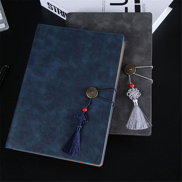 Multifunction%20PU%20Leather%20Notebook%20A5%20Planner%20Daily%20Memos%20Note%20Book%20Refills%20Business%20Office%20Work%20Notepad%20Looseleaf%20Notebook%20-%20Image%202