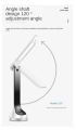 Rechargeable Folding Table Lamp /Touch Folding Lamp/ Desk Lamp / Reading Light/ Reading Lamp/ AC-DC Table Lamp/ DC Table Lamp. 