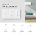 SONOFF T0US2C-TX 2 Gang Smart WiFi Wall Light Switch - 2.