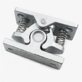 1Pcs Door Easy Lock Aluminium Alloy Door Easy Lock Stop Catch Release Clamp Double Roller Catch (Mp-3). 